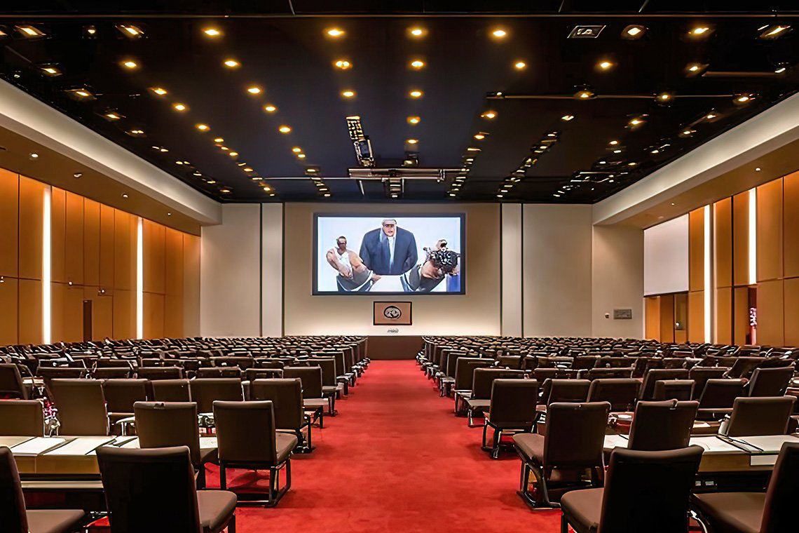 conference hall in jim corbett